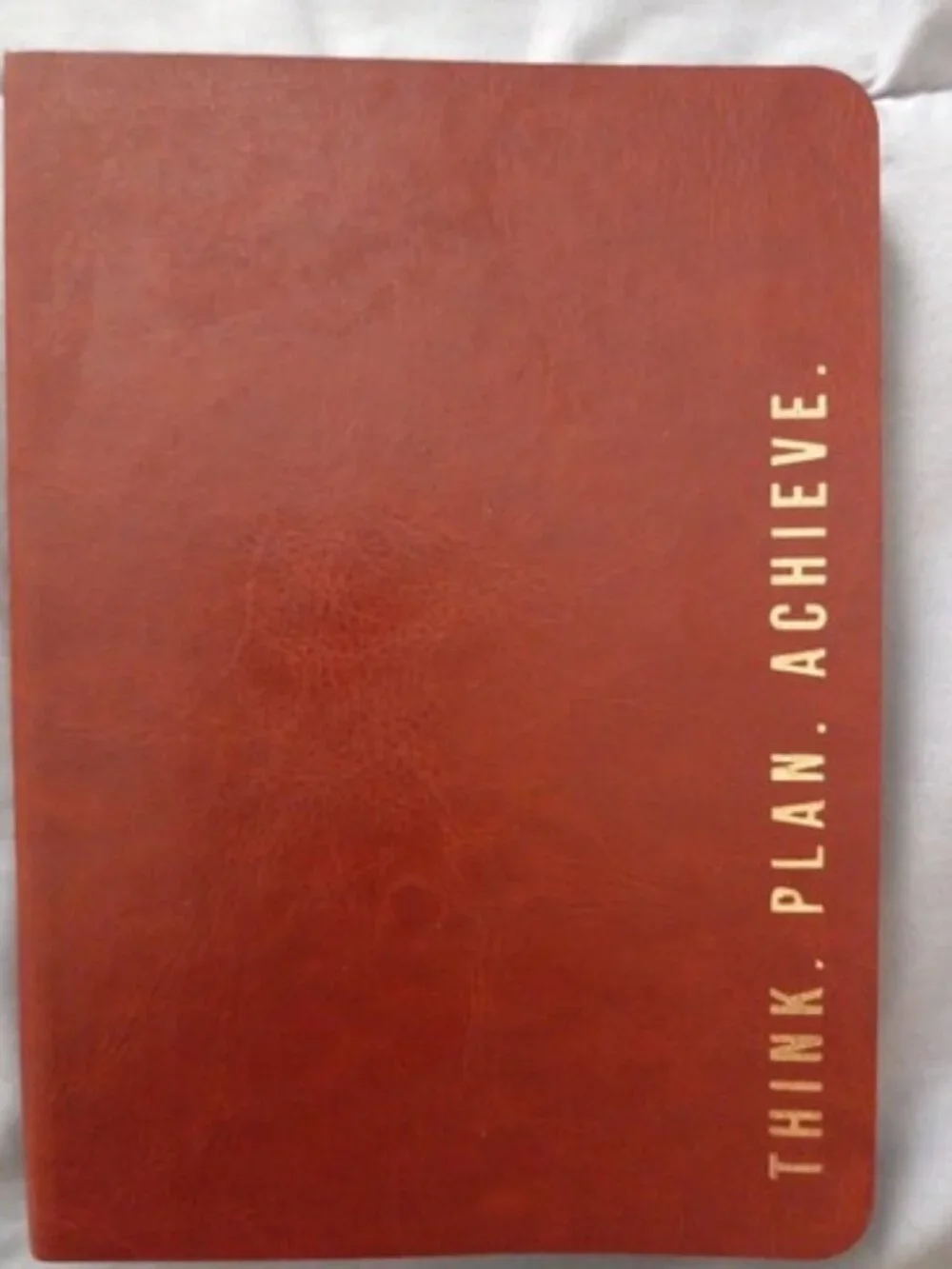 Tan Brown Leather Journal Notebook Field Notes Travel Diary Writing Book Rustic